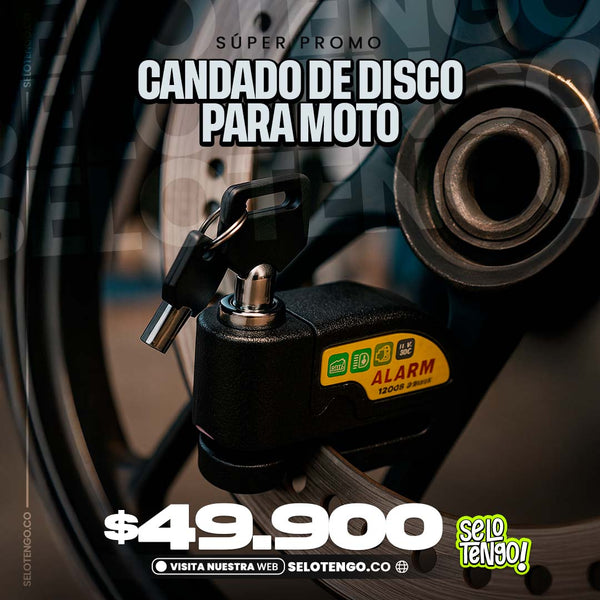 Candado de Disco para moto